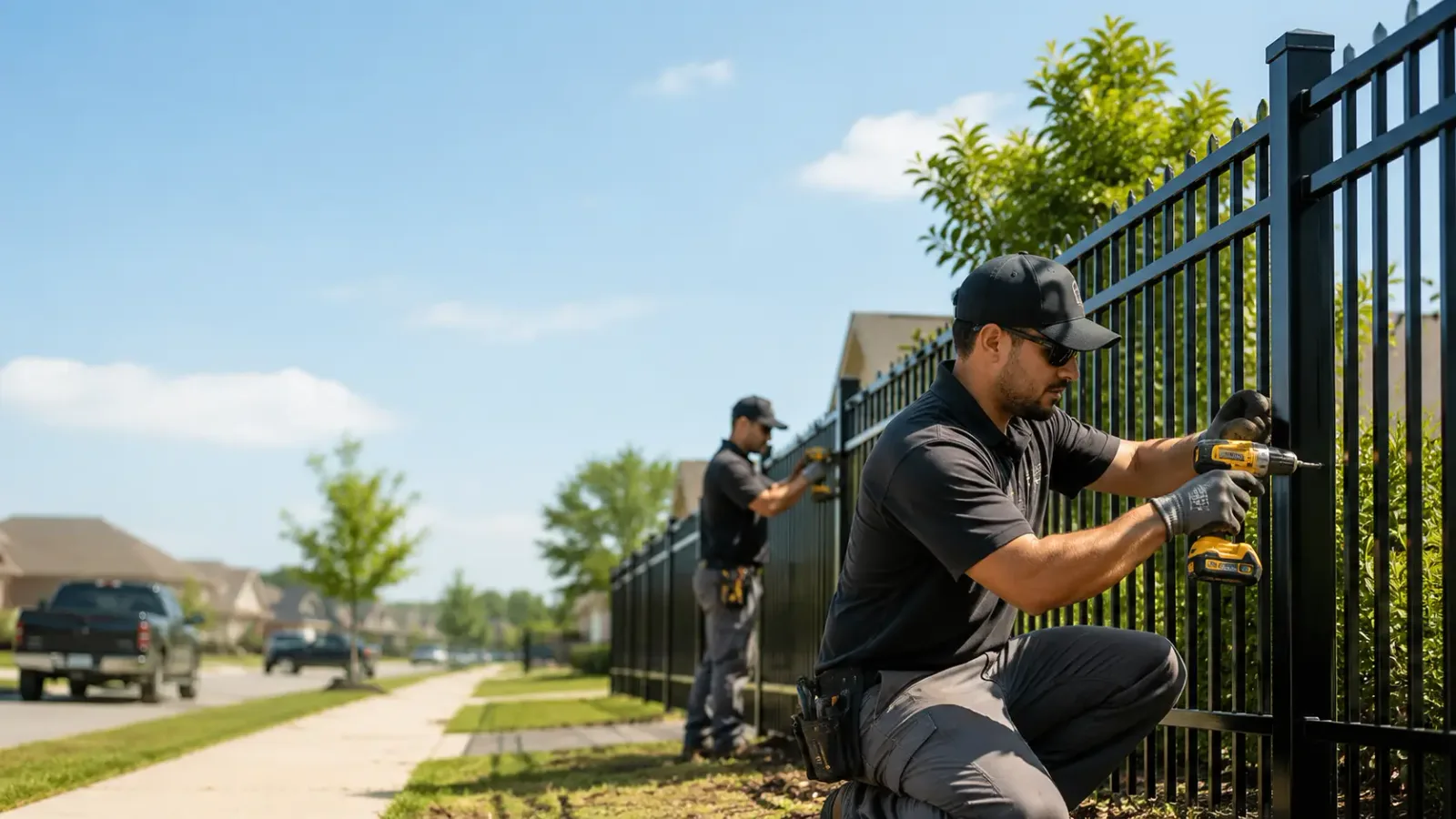 Metal Fence Installation in South Range, MI